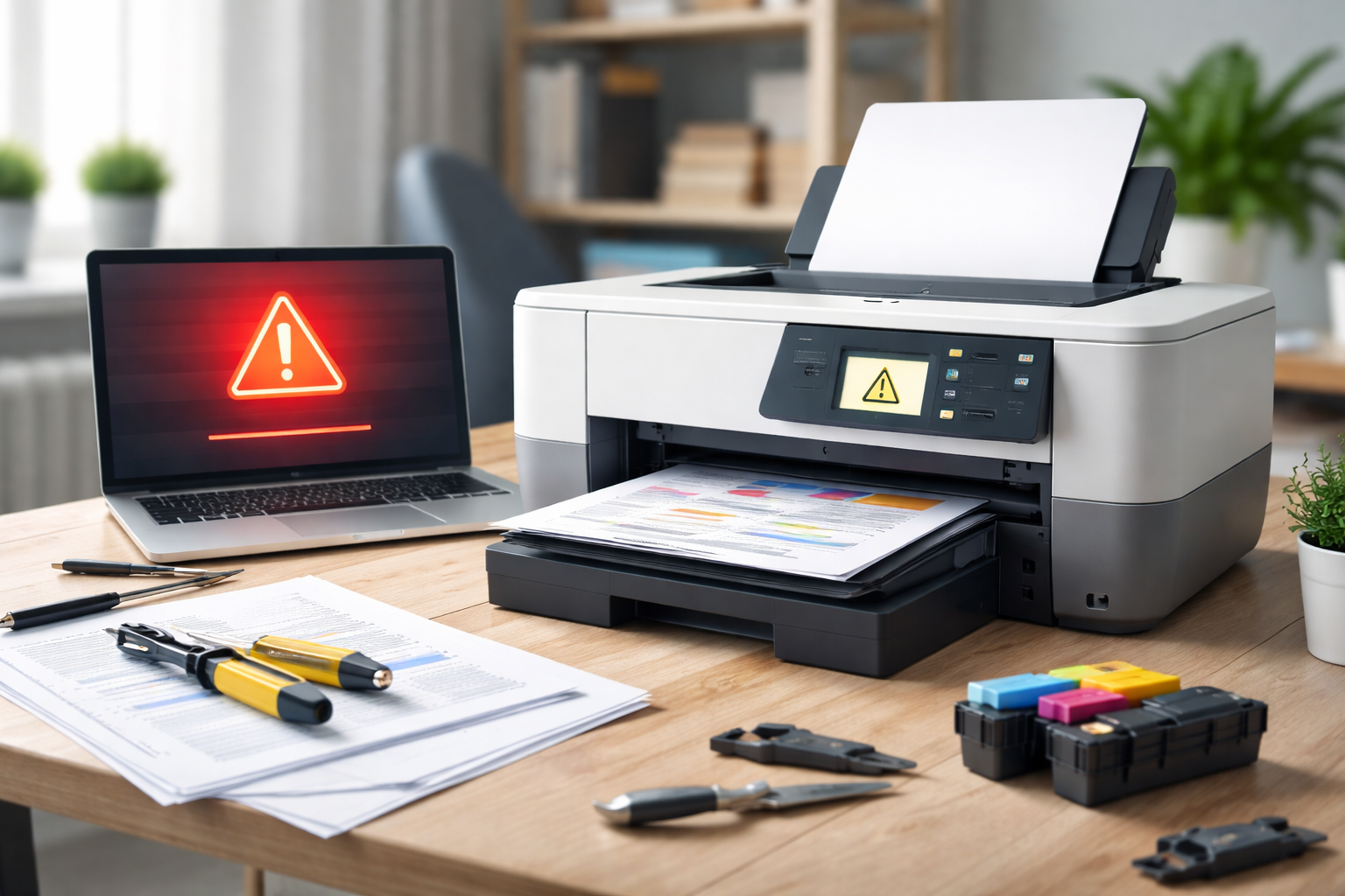 La impresora no imprime (y no sabes por qué): causas típicas y cuándo es un problema de configuración